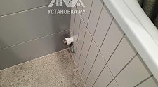 Установить/подключить отдельностоящую стиральную машину