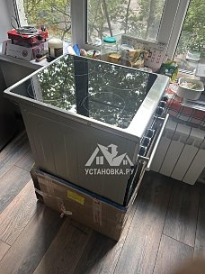 Установить электрическую плиту