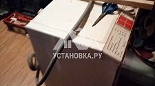 Демонтировать и установить отдельностоящую стиральную машину Канди в ванной комнате на готовые коммуникации на место прежней