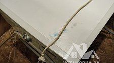 Установить новую отдельно стоящую стиральную машину 