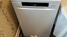 Установить новую отдельно стоящую посудомоечную машину Gorenje GS541D10W - мастер Альберт Геворгович, выполнено 10.10.2025г. © Установка.ру Установить новую отдельно стоящую посудомоечную машину Gorenje GS541D10W