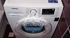 Демонтировать и установить стиральную машину Samsung отдельностоящую в ванной