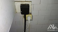 Установить отдельностоящую стиральную машину с доработкой слива