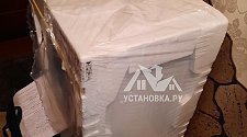 Установить/подключить отдельностоящую стиральную машину