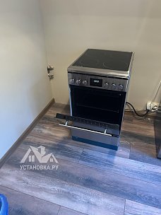 Установить электрическую плиту