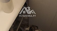 Установить новую отдельностоящую стиральную машину