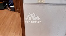 Демонтировать и установить отдельностоящую стиральную машину Индезит на кухне на готовые коммуникации вместо прежней