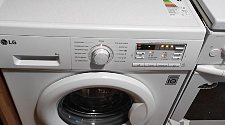 Установить  отдельно  стоящую  стиральную  машину LG 