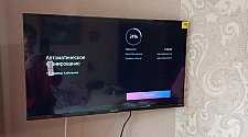 Установить/подвесить и настроить телевизор