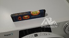 Установить новую отдельно стоящую стиральную машину