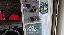 Установить встроенный холодильник Korting