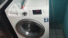 Установить новую отдельно стоящую стиральную машину