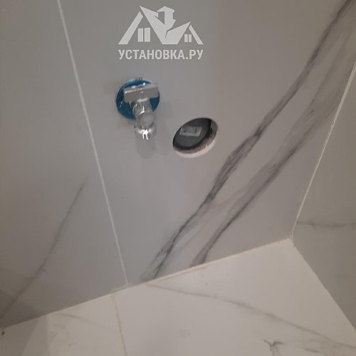 Установить новую отдельно стоящую стиральную машину