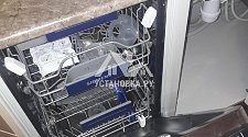 Установить встраиваемую посудомоечную машину Siemens SR615X72NR с доработкой коммуникаций
