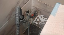 Установить новую отдельно стоящую стиральную машину