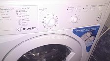 Подключить в ванной на готовые коммуникации стиральную машину Indesit