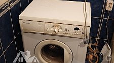 Установить новую отдельно стоящую стиральную машину