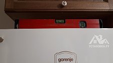 Установить отдельностоящий холодильник Gorenje NRK 611 CLI