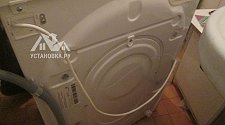 Установить стиральную отдельностоящую машину Indesit в ванной