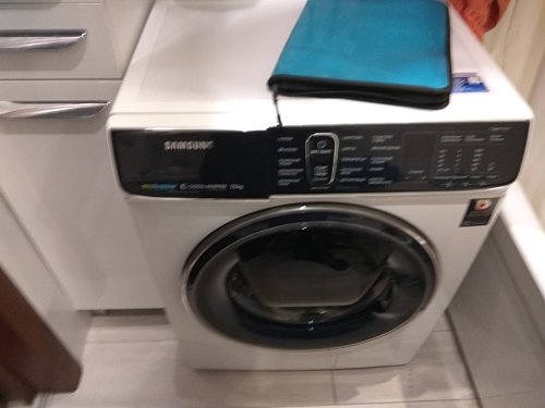 Установить стиральную машину Samsung в ванной комнате