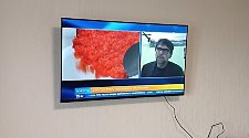 Подвесить и настроить телевизор