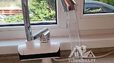 Установить проточный водонагреватель