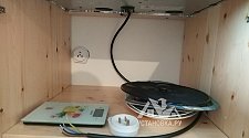 Работа по установке электрической варочной панели
