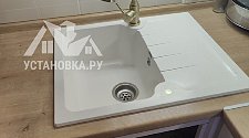 Установить накладную мойку