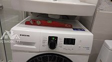 Установить отдельностоящую стиральную машину Samsung WF60F1R2E2WD