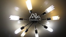 Установить люстру Metiko