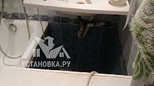 Установить новую отдельно стоящую стиральную машину