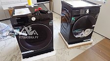 Установить стиральную и сушильную машину в колонну