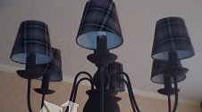 Установить люстру Arte Lamp Scotch A3090LM-6GY