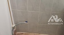 Установить новую отдельно стоящую стиральную машину