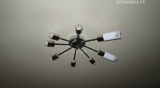 Установить люстру Metiko