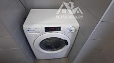 Установить новую отдельно стоящую стиральную машину