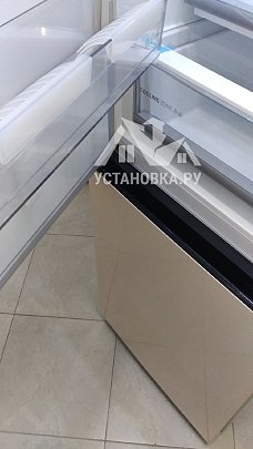 Перенавесить двери холодильника