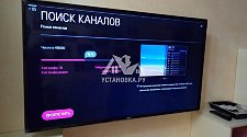 Навесить на стену и настроить новый телевизор LG диагональю 49 дюймов