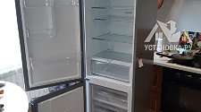 Перенавеска дверей холодильника с эл. блоком управления 