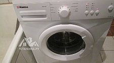 Установить стиральную машину соло Ханса
