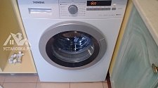 Установить стиральную машину Siemens WS 12G240 OE