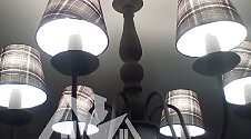 Установить люстру Arte Lamp Scotch A3090LM-6GY