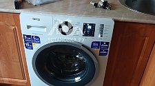 Установить новую отдельно стоящую стиральную машину