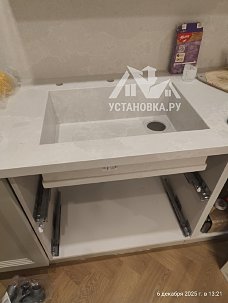 Установить смеситель на мойку