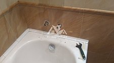 Демонтировать и установить смеситель настенный в ванной комнате