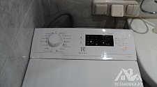 Установить стиральную машину соло Electrolux