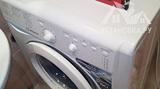 Подключить отдельно стоящую стиральную машину Indesit IWUB 4085 в ванной