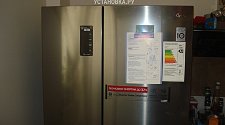 Установить холодильник Side by Side  LG 
