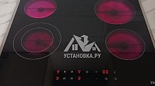 Установить встраиваемую электрическую панель и духовой шкаф