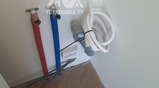 Установить новую отдельно стоящую стиральную машину